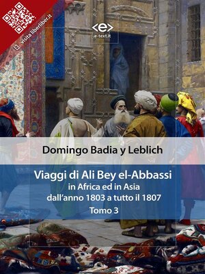 cover image of Viaggi di Ali Bey el-Abbassi in Africa ed in Asia. Tomo 3